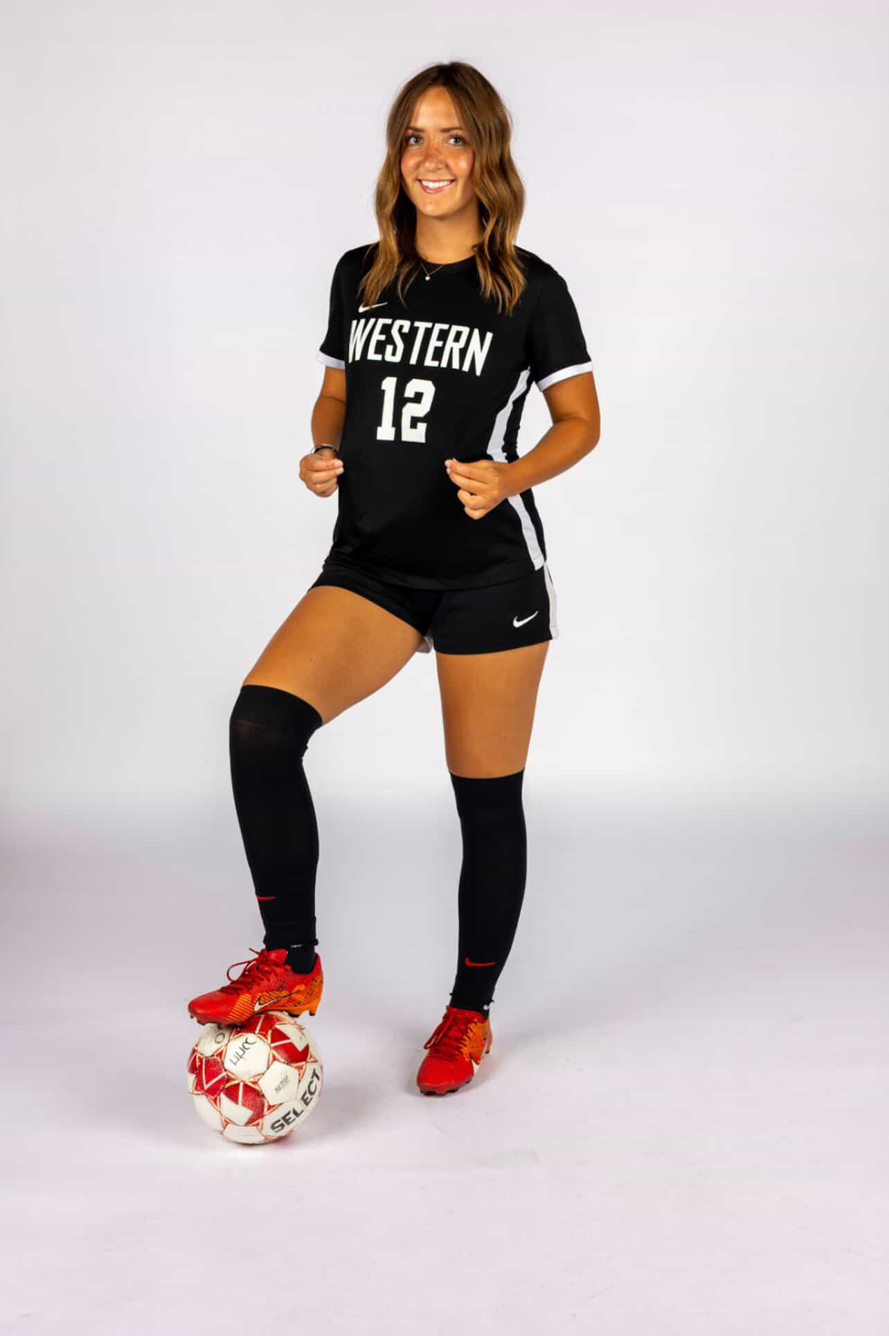 Western Soccer player Dylan Anderson.